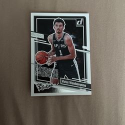Panini No.1 Rookie Victor Wembayana Card