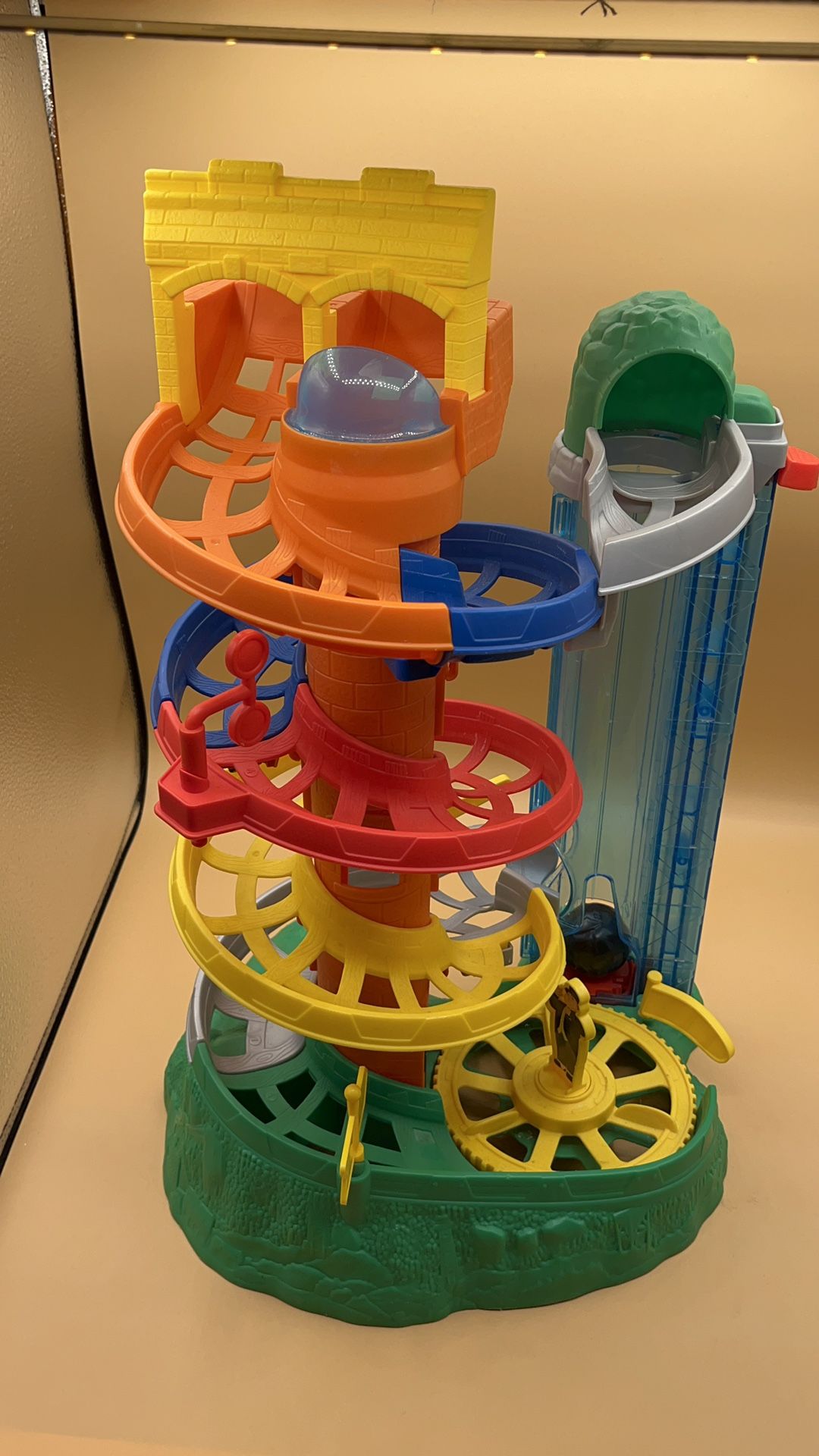 My First Thomas & Friends Rail Rollers Spiral Station Play set 