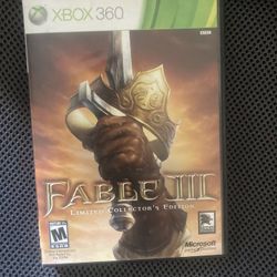 Fable 3 Limited Collector’s Edition Xbox 360 (read The Description Please)
