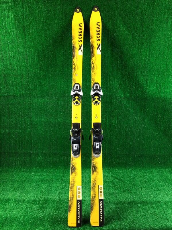 Salmon X Scream Freeride Downhill Skis 150cm w/Team 700 Bindings