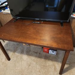 Computer Desk 55" Study Writing Table for Home Office, Modern Simple Style PC Desk