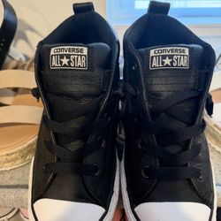 High Top Leather Converse