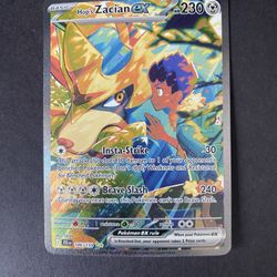 Hop's Zacian ex 186/159 Sv09: Journey Together Holo