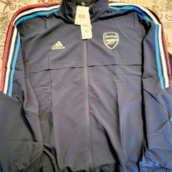 Brand New Adidas Arsenal Pregame Jacket 