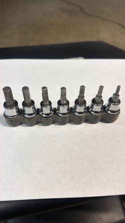 Craftsman socket Allen set 1/8 to 5/16