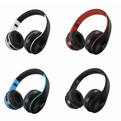 Wireless Bluetooth Headphones Foldable Stereo Earphone Headset with Built in Mic