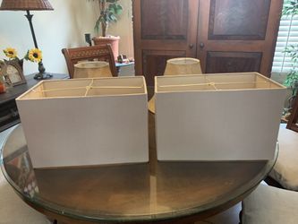 Oblong Mid Century Lampshades