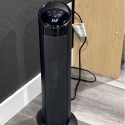 Lasko CT22495 22" Ceramic Tower Heater with Remote Control
