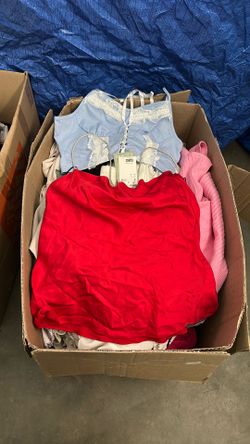 Big box of clothing for women