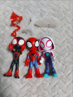Spidey and his amazing friends figures