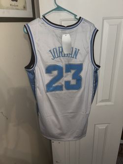 Jordan North Carolina white & blue basketball jersey size xl