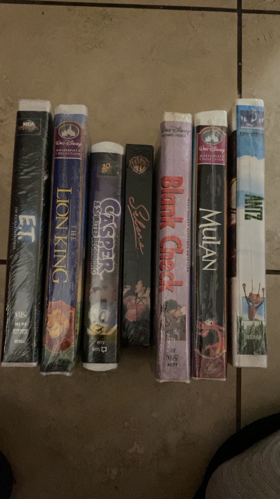 Vhs Still In Plastic