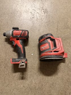 Milwaukee Impact/ Sander