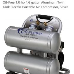 California air tools,  air compressor.