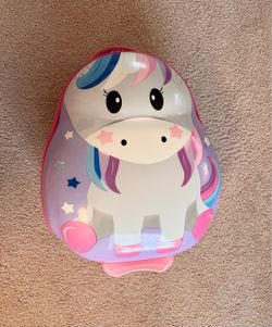 Heys Travel Tots Unicorn Pink Kids Suitcase.