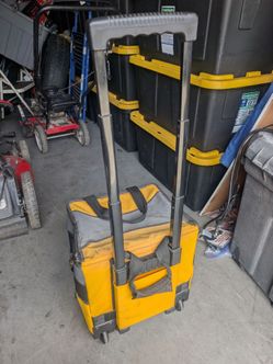 Rolling Tool Bag with Telescoping Handle
