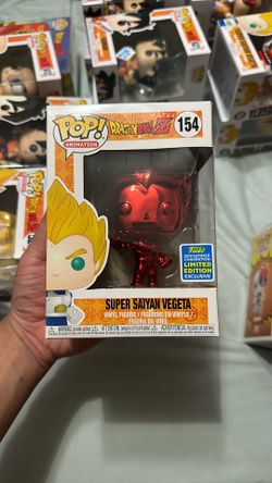 Funko Pop Dbz Red Chrome Vegeta