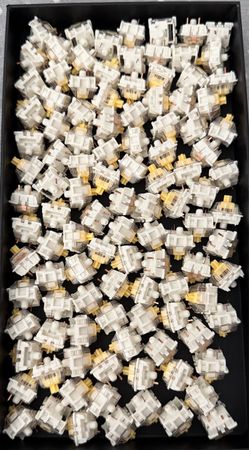 Gateron Milky Yellow Switches