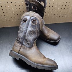 Size 8 D Ariat Work Boots Soft Toe 
