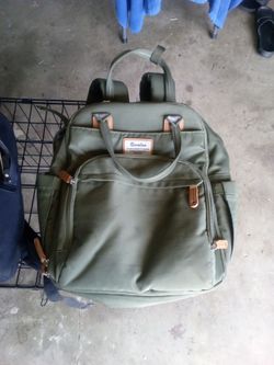 Diaper backpack