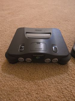 N64 Console Black Color