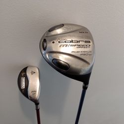 GOLF. Cobra M/Speed Titanium 10.5* Driver + DDH 19* Hybrid Club. Both $60