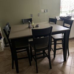 Dining Table With 6 Chairs 