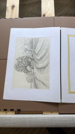 Art sketches vintage