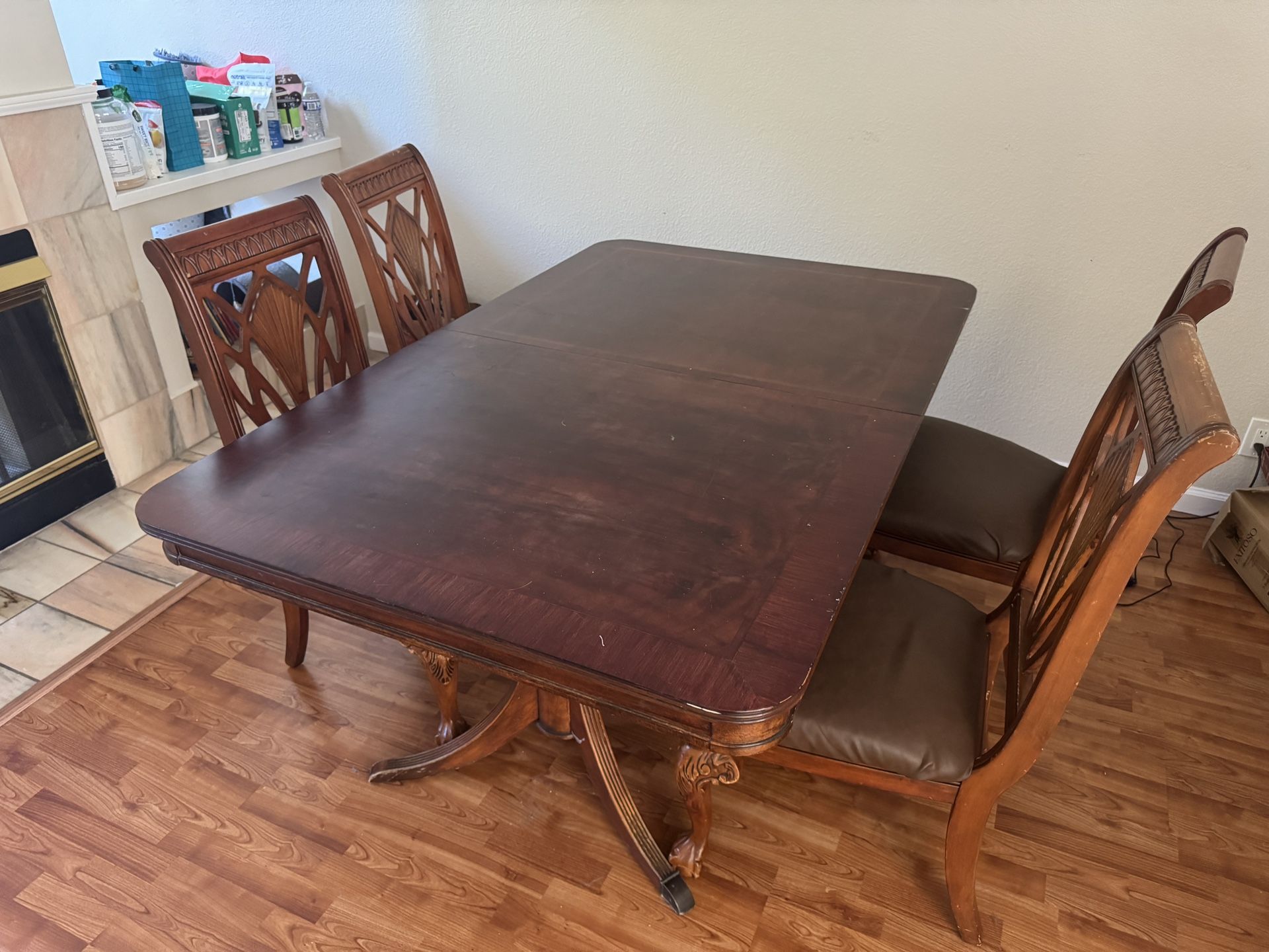 FREE DINING TABLE AND CHAIRS