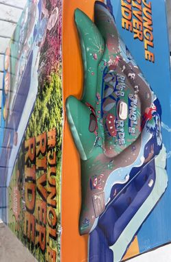 Extra large, inflatable waters, slide
