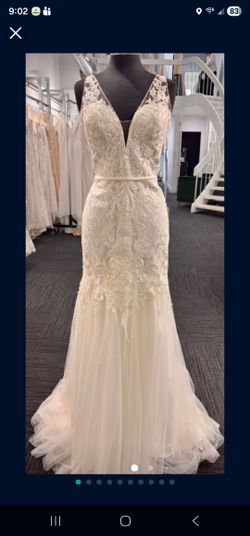 Pronovias Oceano Modern Wedding Dress