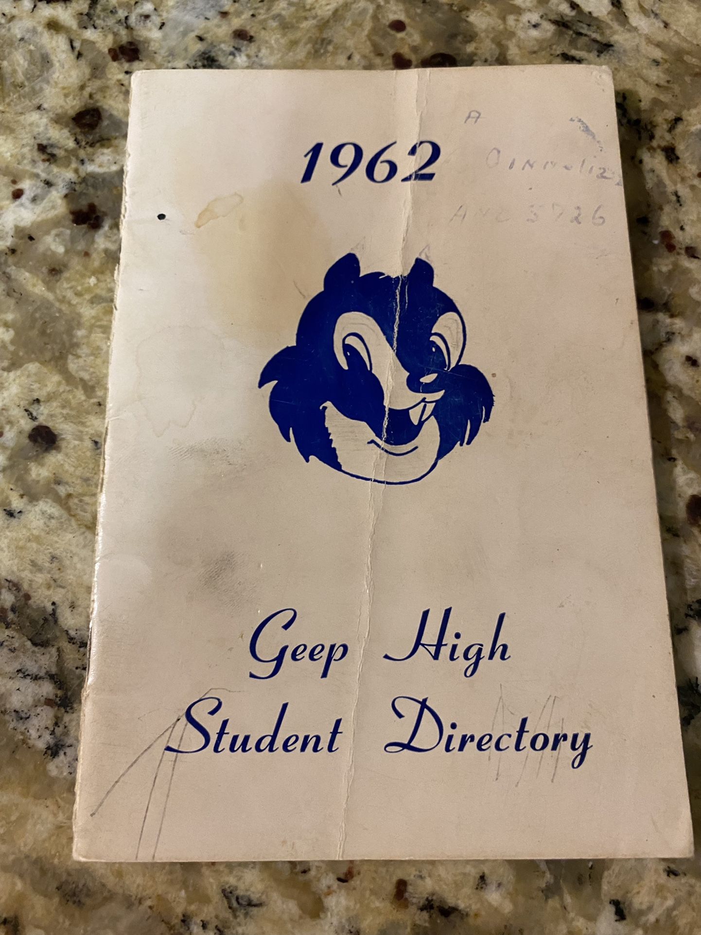1962 Grand Prairie HS Student Directory 