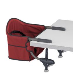 Chicco Caddy Portable Table Hook-On Chair, Red