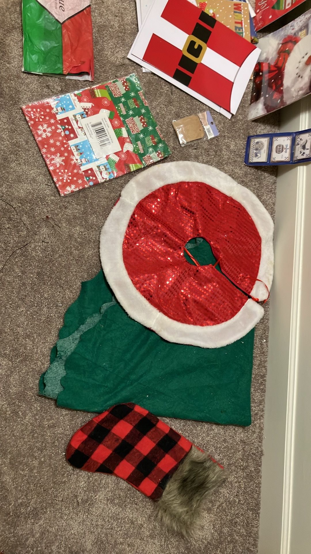 2 Tree Skirts 1 Large 1 Small