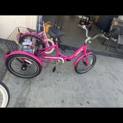 Tricycle new 20” $250 folding