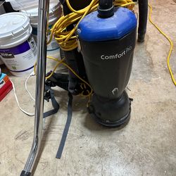 Commercial back vacuum, rarely used