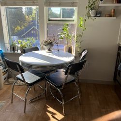Retro Table And Chairs