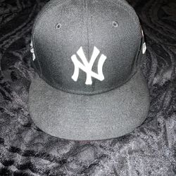 Yankees Black World Series 2000 Fitted Hat