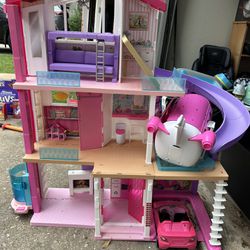 Barbie Dreamhouse And Barbie Airplane! 
