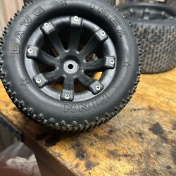 RC monster truck tires