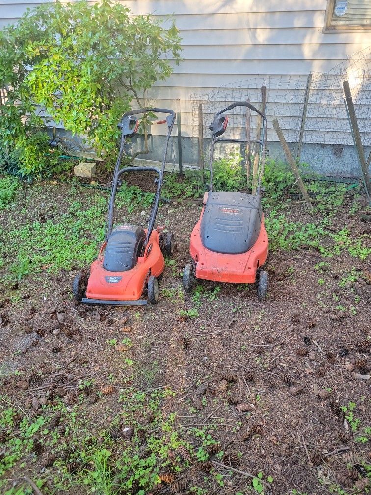 Electric lawnmowers