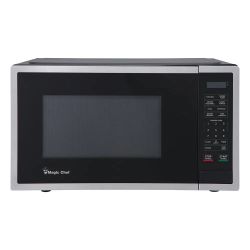 0.9 cu. ft. 900-Watt Countertop Microwave in Stainless Stee