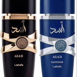 Lattafa Asad 5th Anniversary Edition Spicy Woody Amber Sweet 2 Piece 100 ml