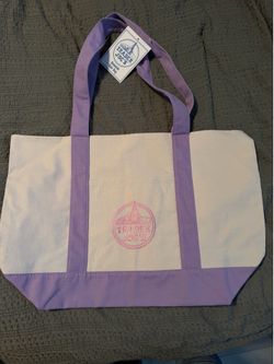 Trader Joe’s canvas bag lavender brand new