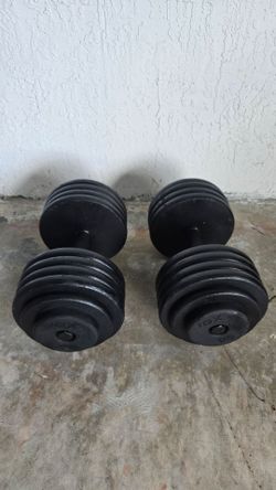 95Lbs Dumbbell Pair  iGX Dumbbells 190Lbs Total