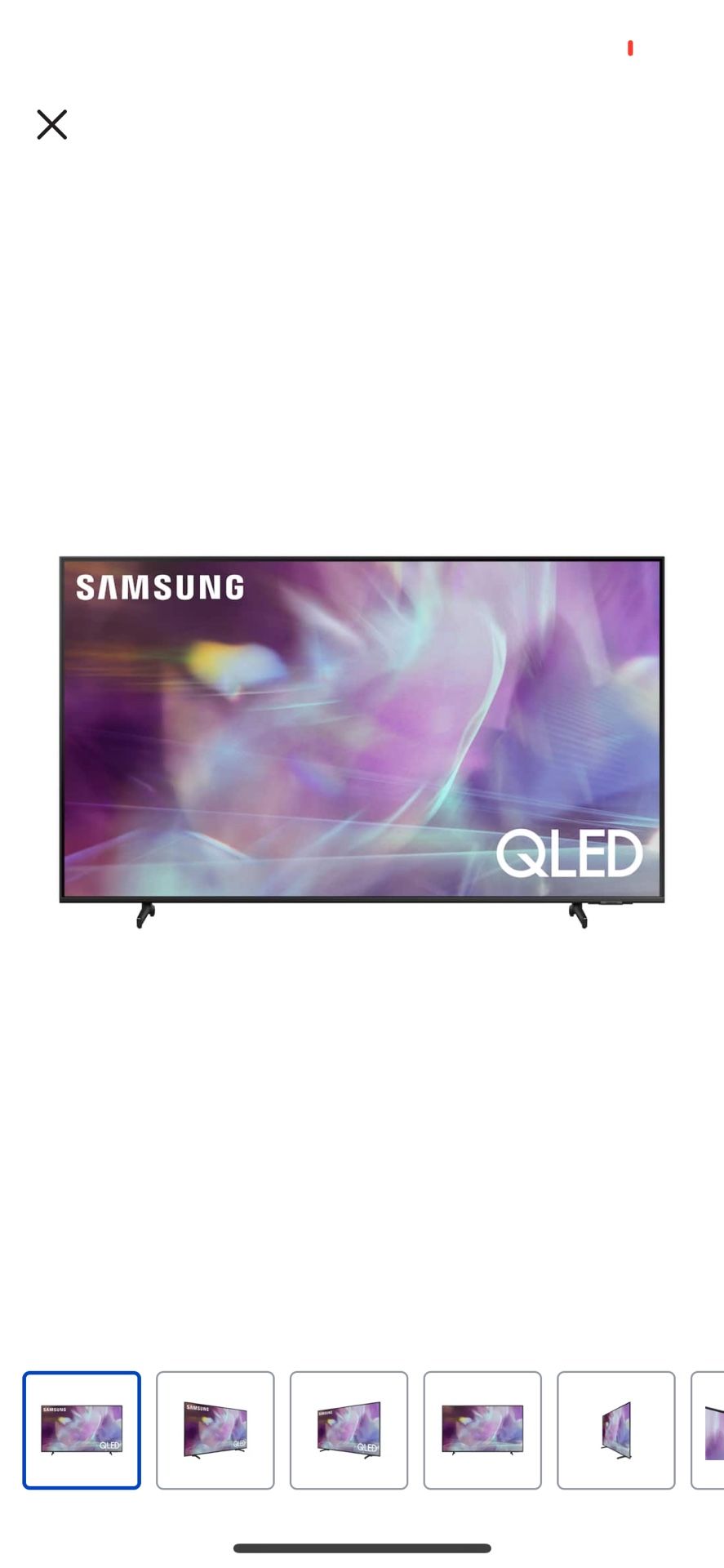 Samsung - 43” Class Q60A Series QLED 4K UHD Smart Tizen TV