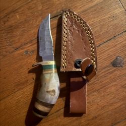 Goat Horn Knife 72 Metal Blade