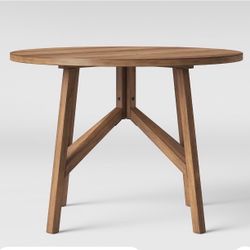 Wood Round Dining Room Table 