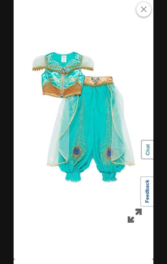 Princess Jasmine Costume