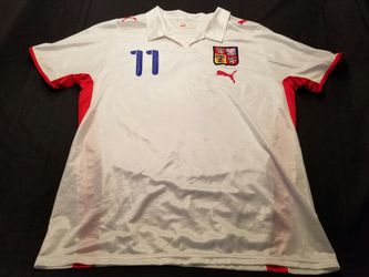 Czech Republic National Team Jersey Pavel Nedved